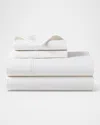 Polo Ralph Lauren Organic 464 Percale Full Flat Sheet In Tux White