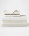 Polo Ralph Lauren Organic 464 Thread Count Percale Twin Flat Sheet In Alabaster