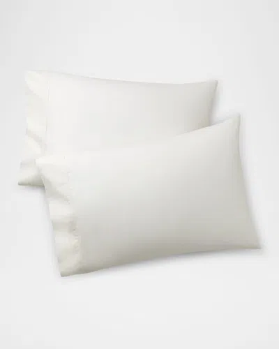 Polo Ralph Lauren Organic 464 Percale King Pillowcase In Alabaster