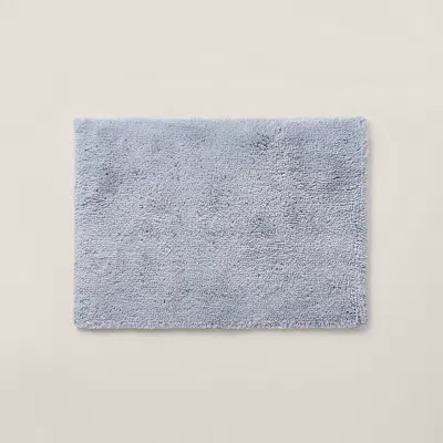 Polo Ralph Lauren Organic Cotton Dawson Bath Rug In Cascade Blue