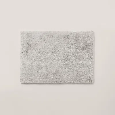 Polo Ralph Lauren Organic Cotton Dawson Bath Rug In Vintage Silver
