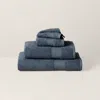 Polo Ralph Lauren Organic Cotton Dawson Bath Towels & Mat In Ballad Blue