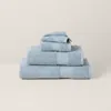 Polo Ralph Lauren Organic Cotton Dawson Bath Towels & Mat In Cascade Blue