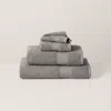Polo Ralph Lauren Organic Cotton Dawson Bath Towels & Mat In Chateau Gray