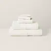 Polo Ralph Lauren Organic Cotton Dawson Bath Towels & Mat In True Alabaster
