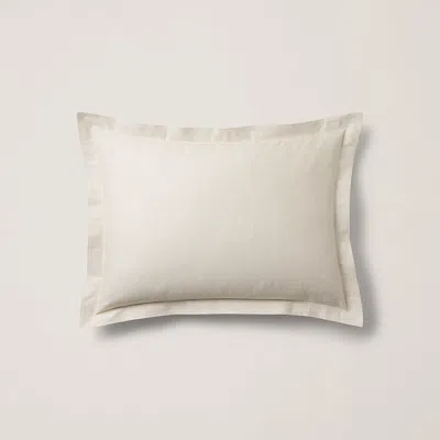 Polo Ralph Lauren Organic Cotton Oxford Reversible Sham In Tan