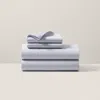 Polo Ralph Lauren Organic Cotton Oxford Stripe Sheeting In Blue And White
