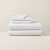 Polo Ralph Lauren Organic Cotton Percale Palmer Sheeting In Alabaster