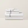 Polo Ralph Lauren Organic Cotton Percale Palmer Sheeting In Loft Gray