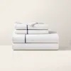 Polo Ralph Lauren Organic Cotton Percale Palmer Sheeting In Polo Navy