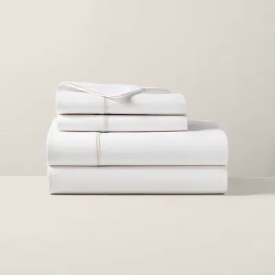 Polo Ralph Lauren Organic Cotton Percale Palmer Sheeting In Sand Dune