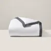 Polo Ralph Lauren Organic Cotton Sateen Border Duvet Cover In True Graphite