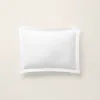 Polo Ralph Lauren Organic Cotton Sateen Border Pillow In White