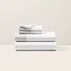 Polo Ralph Lauren Organic Cotton Sateen Border Sheeting In True Platinum