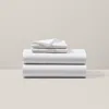 Polo Ralph Lauren Organic Cotton Sateen Handkerchief Sheet In Studio White