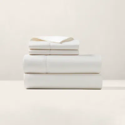 Polo Ralph Lauren Organic Cotton Sateen Sheeting In True Parchment