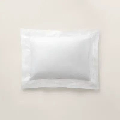 Polo Ralph Lauren Organic Cotton Tuxedo Pleat Sham In White