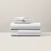 Polo Ralph Lauren Organic Cotton Tuxedo Pleat Sheeting In White