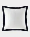 Polo Ralph Lauren Organic Sateen Border European Sham In Navy