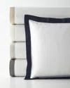 Polo Ralph Lauren Organic Sateen Border Pillow In White