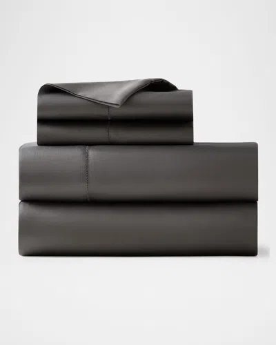 Polo Ralph Lauren Organic Sateen Fitted Sheet, King In Gray