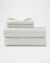 Polo Ralph Lauren Organic Sateen Queen Fitted Sheet In Cream
