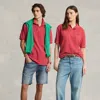 Polo Ralph Lauren Original Fit Mesh Polo Shirt In Red