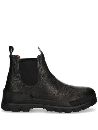 Polo Ralph Lauren Oslo Ankle Boots In Black