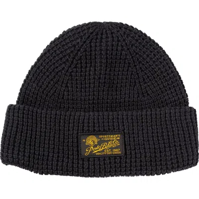 Polo Ralph Lauren Outdoor Thermal Cuff Beanie In Black