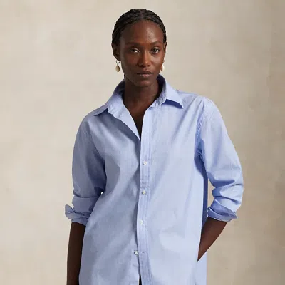 POLO RALPH LAUREN OVERSIZE FIT COTTON SHIRT