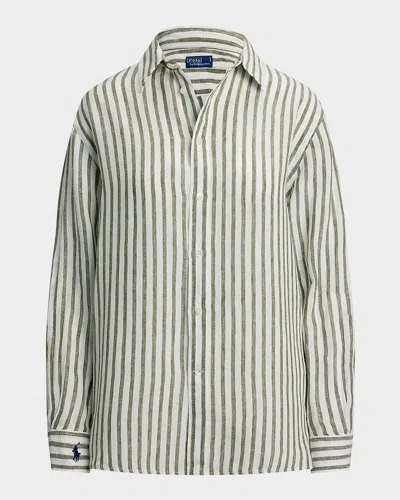 Polo Ralph Lauren Oversize Fit Linen Shirt