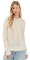 Polo Ralph Lauren Oversize Wool Cashmere Sweater Authentic Cream In White