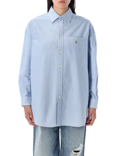 POLO RALPH LAUREN POLO RALPH LAUREN OVERSIZED OXFORD SHIRT STRIPED