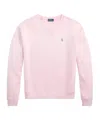 Polo Ralph Lauren Oversized Sweatshirt With Round Neck In Pink