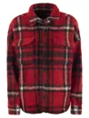 POLO RALPH LAUREN POLO RALPH LAUREN OVERSIZED WOOL BLEND PLAID SHIRT