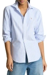 Polo Ralph Lauren Oxford Cotton Button-up Shirt In Blue
