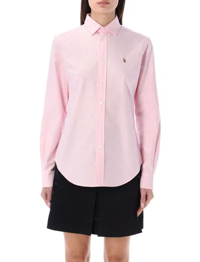 Polo Ralph Lauren Classic Fit Oxford Shirt In Pink