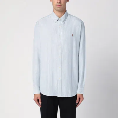 Polo Ralph Lauren Oxford Custom-fit Striped Shirt In White