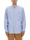 Polo Ralph Lauren "oxford Custom" Shirt In Blue