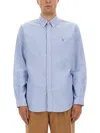 Polo Ralph Lauren "oxford Custom" Shirt In Blue