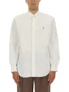 Polo Ralph Lauren Long Sleeve Shirt Button Down Collar In White