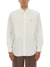 Polo Ralph Lauren Long Sleeve Shirt Button Down Collar In White