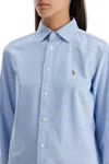 Polo Ralph Lauren Pony-embroidered Cotton Shirt In Blue