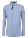 Polo Ralph Lauren Ls Heidi Skinny Long Sleeves Knit Shirt In Blue