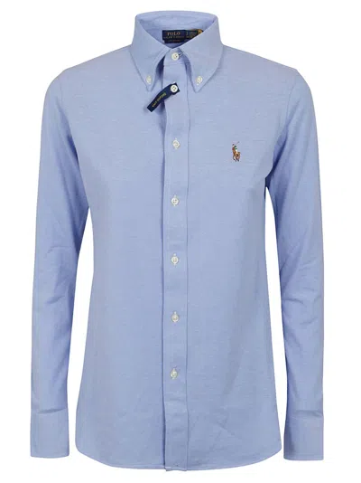 Polo Ralph Lauren Ls Heidi-skinny-long Sleeve-knit In Blue