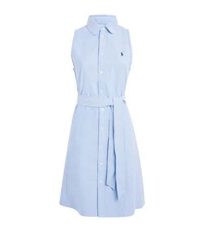 POLO RALPH LAUREN OXFORD SHIRT MINI DRESS