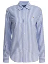 Polo Ralph Lauren Oxford" Striped Shirt Shirts Blue