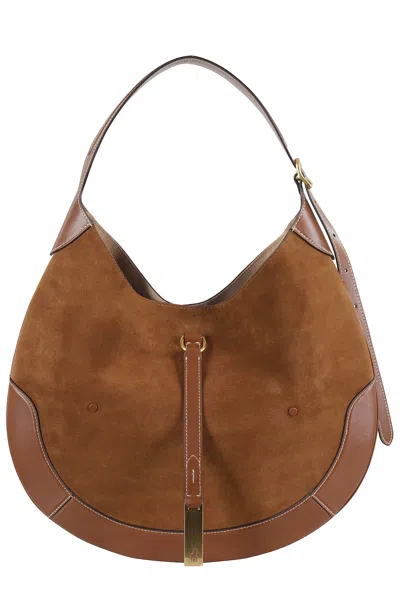 Polo Ralph Lauren P Id Shoulder Bag Medium In Brown