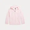 Polo Ralph Lauren Kids' P-layer 1 Hooded Jacket In Hint Of Pink