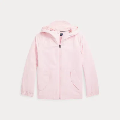 Polo Ralph Lauren Kids' P-layer 1 Hooded Jacket In Hint Of Pink
